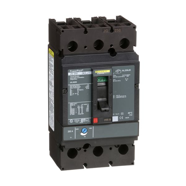 MOLDED CASE CIRCUIT BREAKER 600V 200A 3P image 1