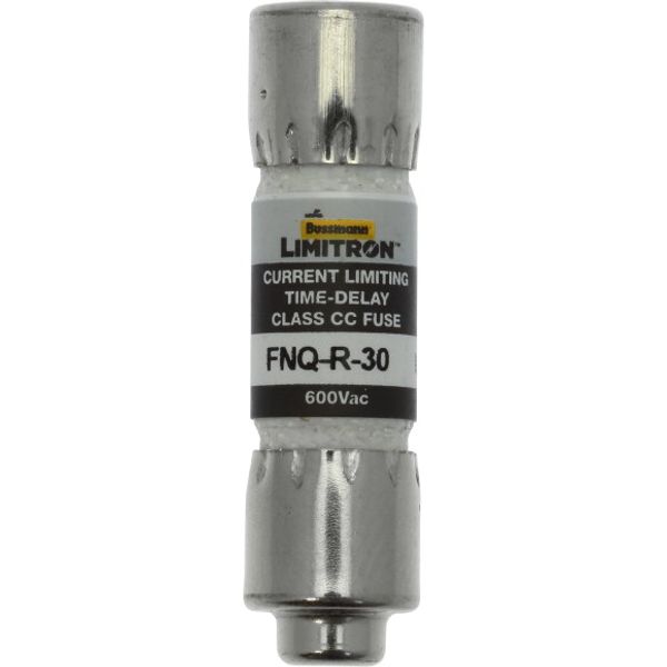 Fuse-link, LV, 30 A, AC 600 V, 10 x 38 mm, 13⁄32 x 1-1⁄2 inch, CC, UL, time-delay, rejection-type image 2