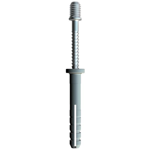 910 SDM M6  Hammering dowel, with M6 thread, M6/6x40mm, light gray Polyamide image 1