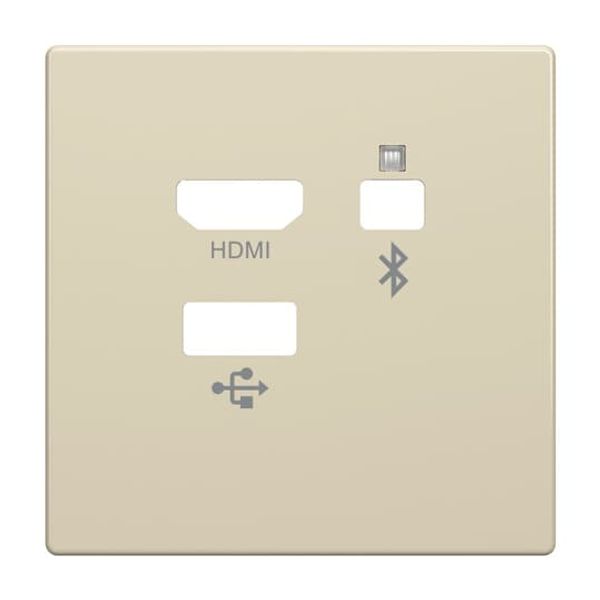 8256-82 Cover Plate Multimedia 3 gang ivory white - 63x63 image 5