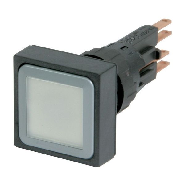Illuminated pushbutton actuator, white, momentary image 4