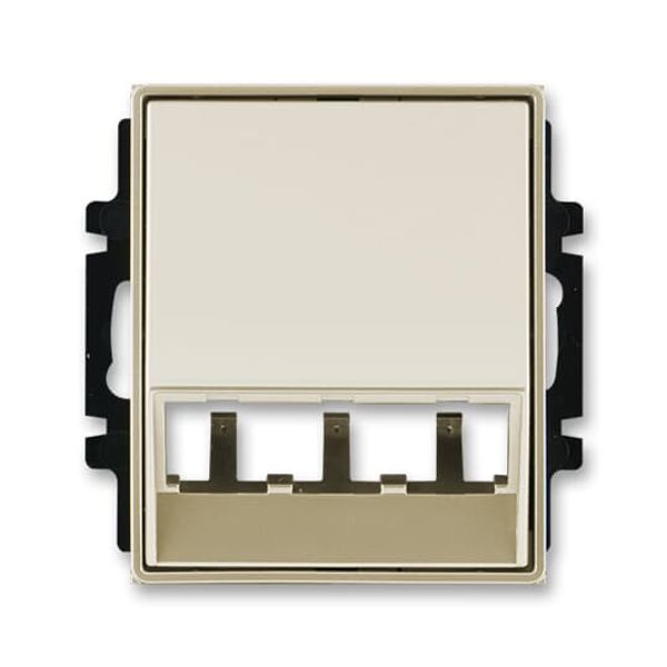 5014E-A00400 33 Cover plate for angled LED insert or for PanduitTM communication elements image 1