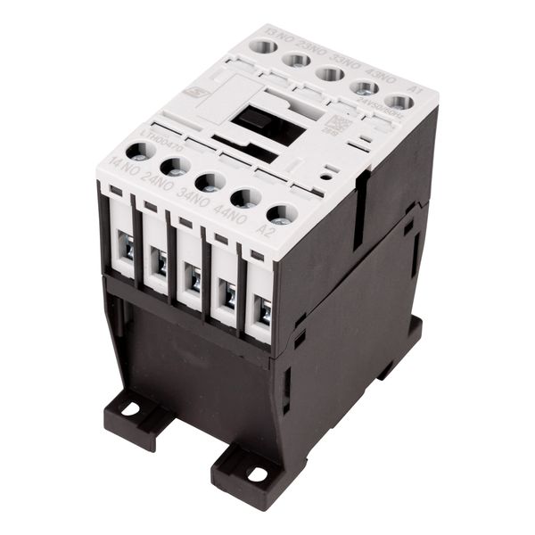 Auxiliary Contactor, 4 NO, coil 24VAC image 1