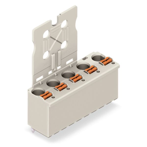 2092-3154 1-conductor THT female connector straight; push-button; Push-in CAGE CLAMP® image 1