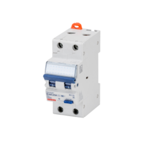 COMPACT RESIDUAL CURRENT CIRCUIT BREAKER WITH OVERCURRENT PROTECTION - 2P CURVE C 16A 6KA TYPE F Idn=0,03A - 2 MODULES image 1