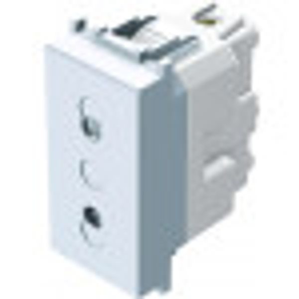 SOCKET EURO+KS 2P 10A 250V~ 1M PW 6217686 image 2