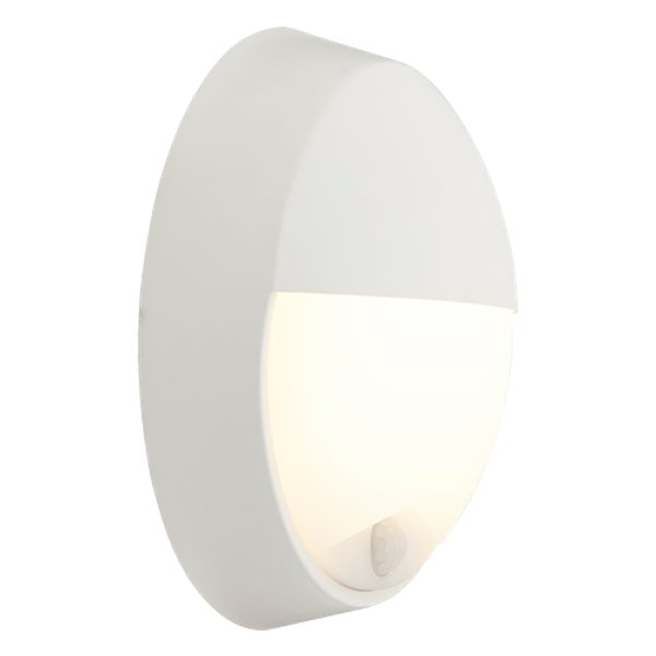 Helder CCT Circular Bulkhead Eyelid PIR White image 3