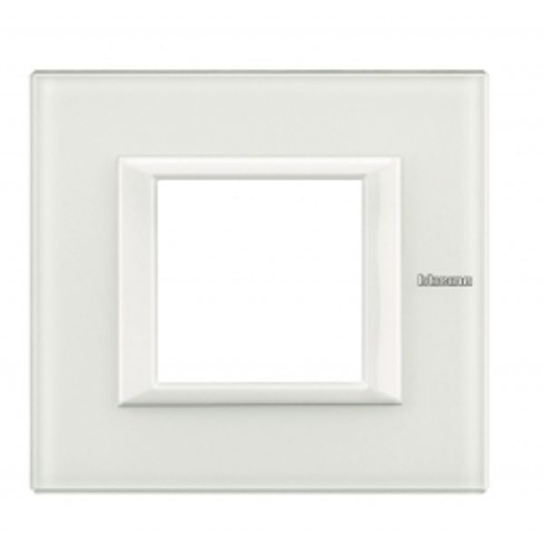 AXOLUTE - COVER PLATE 2P WHITE GLASS image 1