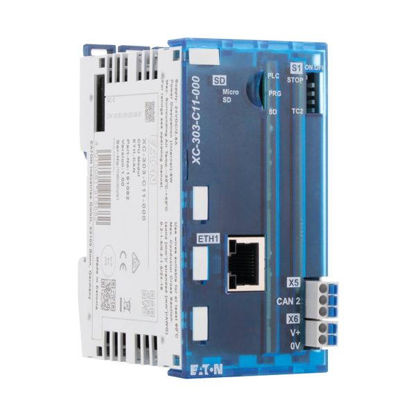 XC303 modular PLC, small PLC, programmable CODESYS 3, SD Slot, Ethernet, CAN image 10