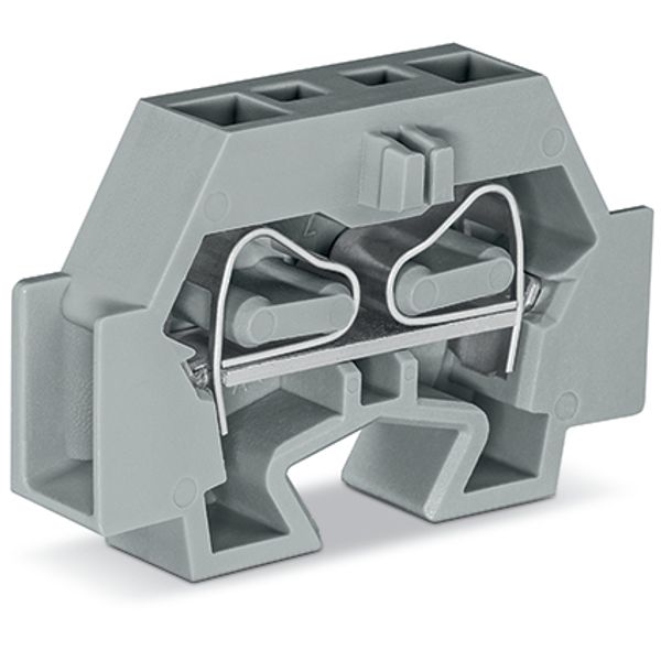 Space-saving, 2-conductor end terminal block without push-buttons with image 4