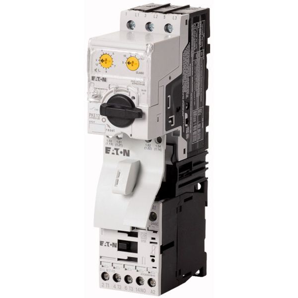 DOL starter, 380 V 400 V 415 V: 1.5 kW, 100 kA, Ir: 1 - 4 A, Connection to SmartWire-DT: yes, 24 V DC, DC, Screw terminals image 1