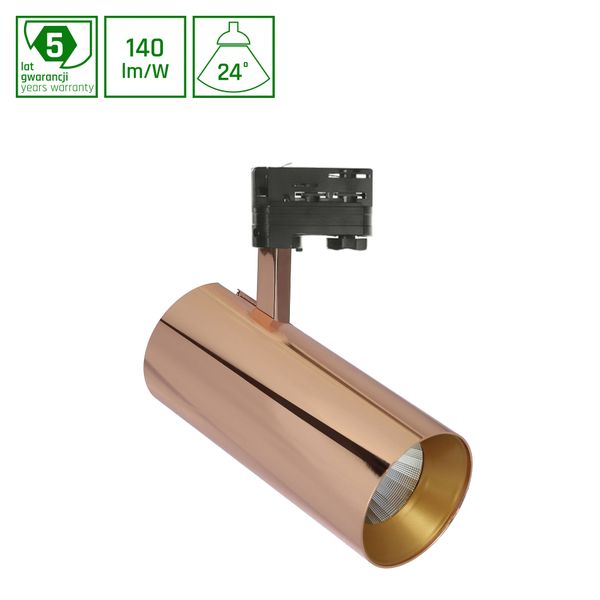 MDR BRANTA METALICA 830 19W 230V 24DEG GOLD image 1