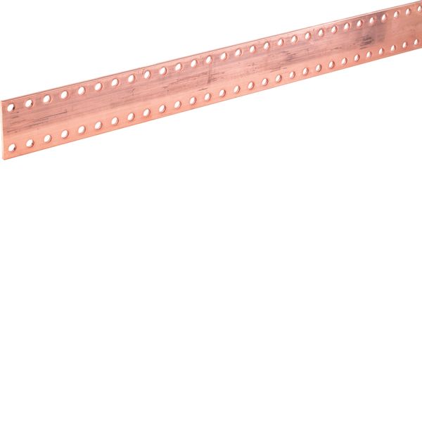 Copper rail quadro 80x5 L1750 mm image 1