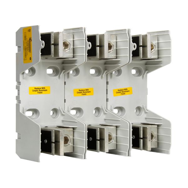 Eaton Bussmann Series RM modular fuse block, 250V, 225-400A, Knife Blade End X Knife Blade End, Three-pole image 6