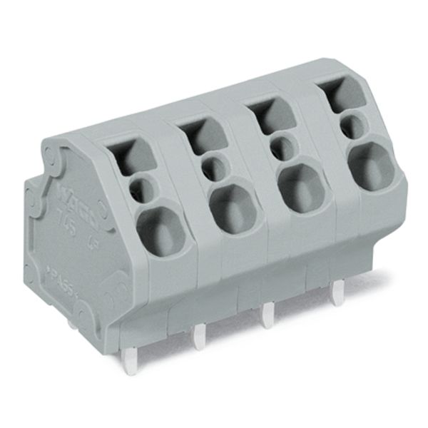 PCB terminal block 4 mm² Pin spacing 7.5 mm gray image 5