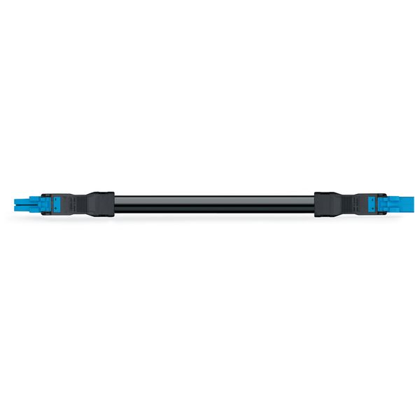 pre-assembled interconnecting cable Eca Socket/plug blue image 2