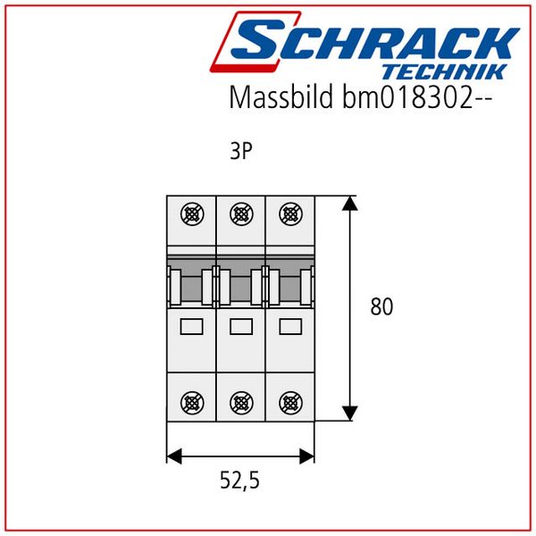 Miniature Circuit Breaker (MCB) D, 4A, 3-pole, 10kA image 4