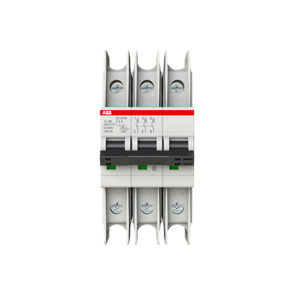 SU203M-Z6 Miniature Circuit Breaker - 3P - Z - 6 A image 6