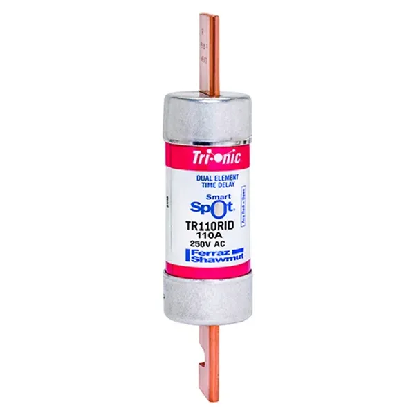 Fuse TR-R - Class RK5 - Time-Delay 250VAC 250VDC 110A Blade SmartSpot® image 1