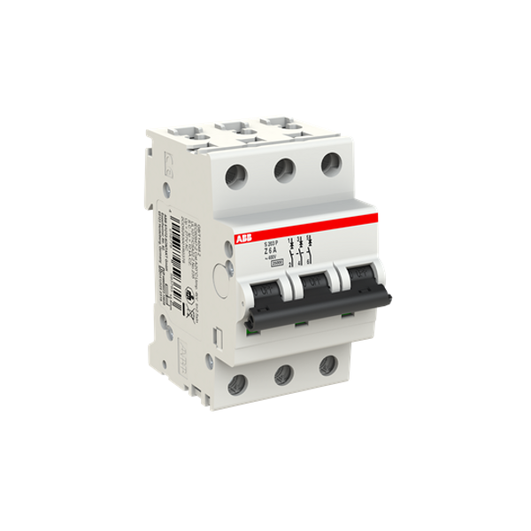 S203P-Z6 Miniature Circuit Breaker - 3P - Z - 6 A image 4
