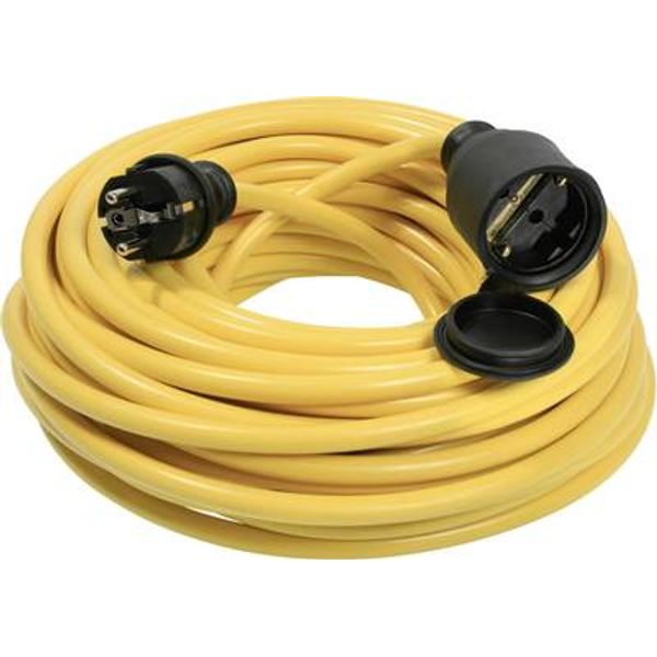 'Cable extension for construction site  10m AT-N07V3V3-F 3G1,5 yellow' image 1