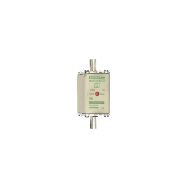 Fuse-link NH00 aM 500VAC 125A live tags Double indicator image 2