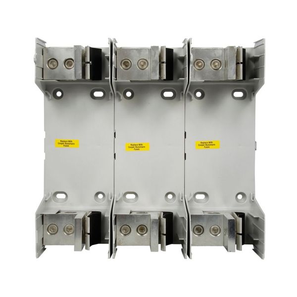 Fuse-block, low voltage, 600 A, AC 600 V, UL class H, 75 x 203 x 207 mm, 3P, UL, CSA image 2