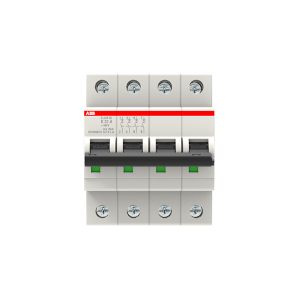 S204M-K32 Miniature Circuit Breaker - 4P - K - 32 A image 6