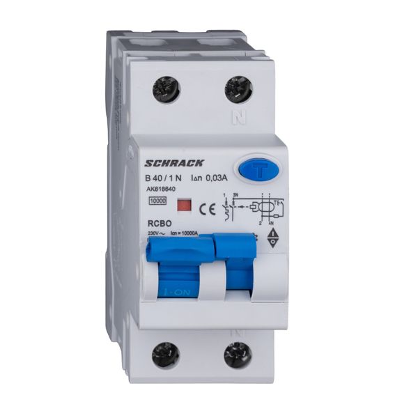 Combined MCB/RCD (RCBO) 1+N, AMPARO 10kA, B 40A, 30mA, Typ A image 4