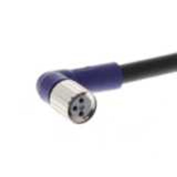 Sensor cable, M8 right-angle socket (female), 3-poles, PVC standard ca image 3