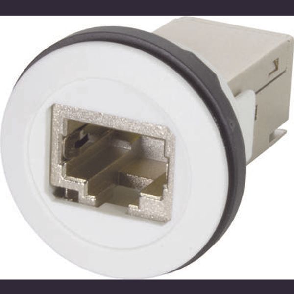 har-port RJ45 coupler Cat.6A white image 1