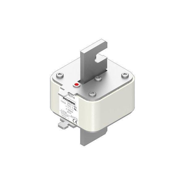 Fuse-link, high speed, 1000 A, AC 690 V, size 3, 76 x 92 x 126 mm, aR, IEC, type T indicator image 4