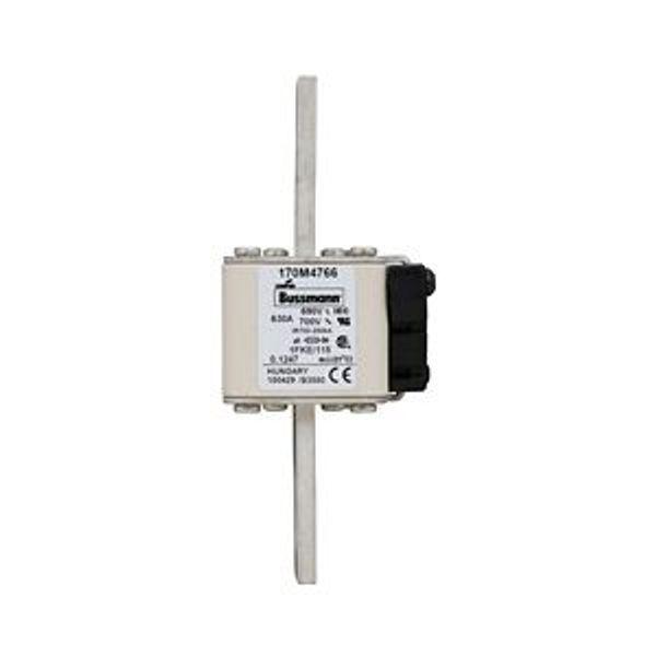 Fuse-link, high speed, 630 A, AC 690 V, size 1, 53 x 69 x 136 mm, aR, IEC, UL, single indicator image 3