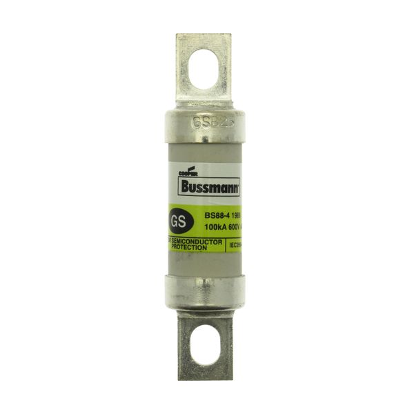 Fuse-link, high speed, 50 A, AC 600 V, BS88, 9 x 75 mm, aR, BS image 7