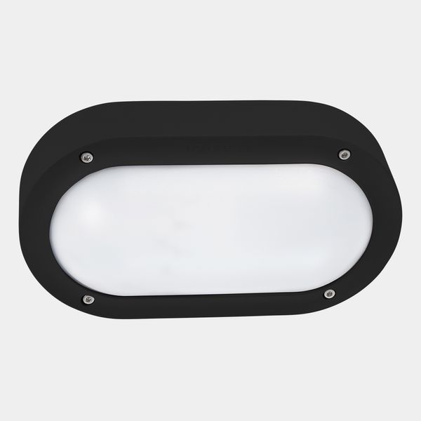 Wall fixture IP66 BASIC LED 6.7W SW 2700-3200-4000K ON-OFF Black 674lm image 1