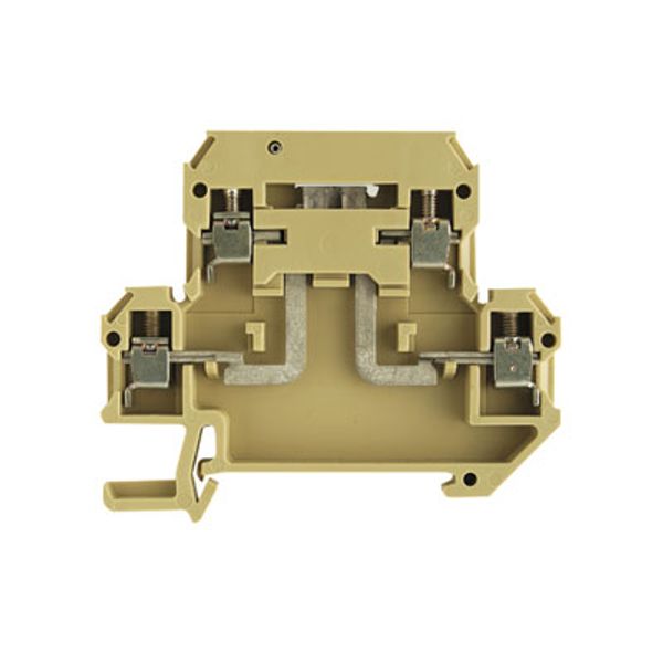 Test-disconnect terminal, Screw connection, 4 mm², 400 V, 10 A, Pivoti image 1