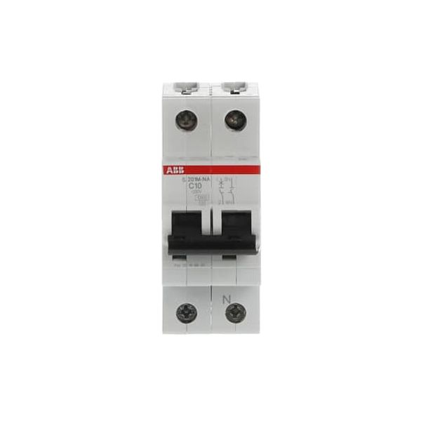 S201M-C10NA Miniature Circuit Breaker - 1+NP - C - 10 A image 4