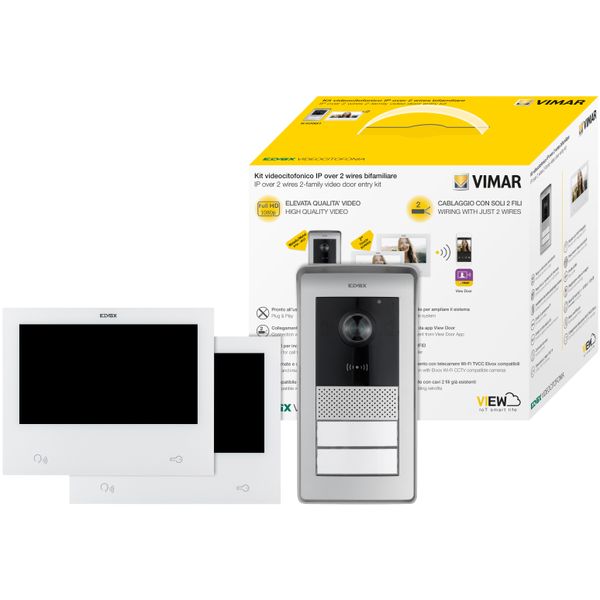 Video kit-7in TS Wi-Fi 2F IP/2-wire image 1