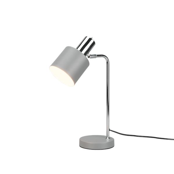 Adam table lamp E14 grey/chrome image 1