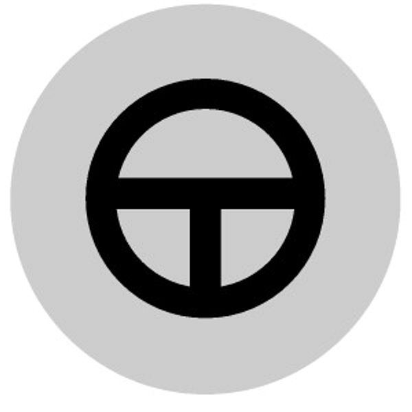 Button lens, flat white, inching symbol image 1