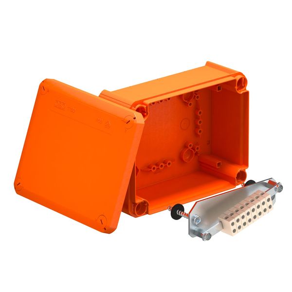 T 160 E 4-8D 7205520 Junction box for function maintenance, 190x150x77, Pastel orange, 2003, .. image 1