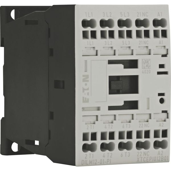 Contactor, 3 pole, 380 V 400 V 5.5 kW, 1 NC, 110 V 50 Hz, 120 V 60 Hz, AC operation, Push in terminals image 15
