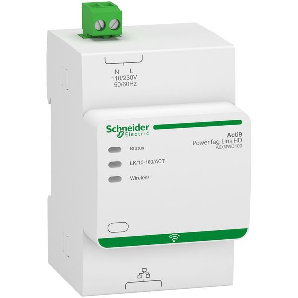 Acti9 PowerTag Link HD - Wireless to Modbus TCP/IP Concentrator image 1