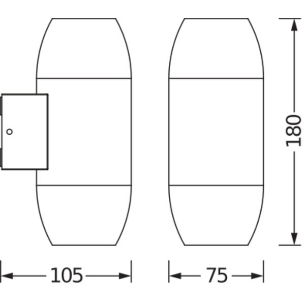 ENDURA® CANNON Wall UpDown GU10 image 10