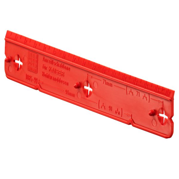 Tool cavity wall boxes template Standardised comb. distance 71/91 mm image 1