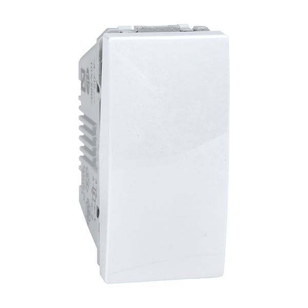 Unica - rocker switch - intermediate - 10 AX 250 VAC - 1 m - white image 3