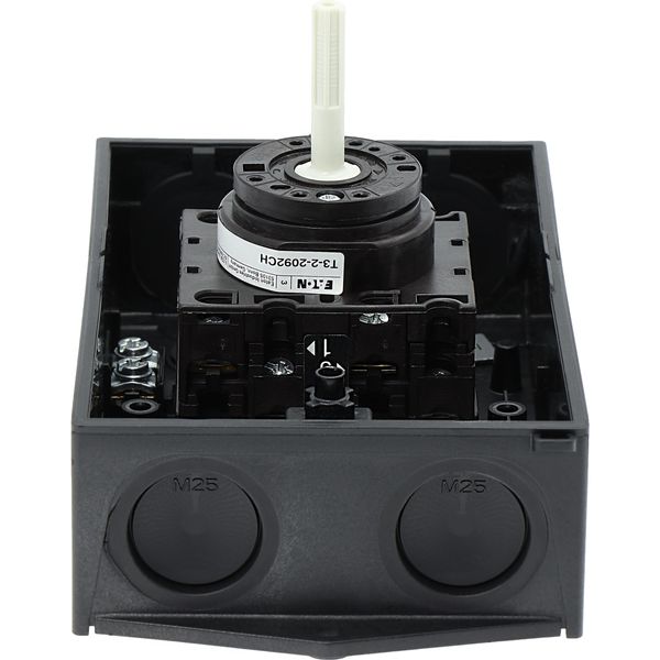SUVA safety switches, T3, 32 A, surface mounting, 2 N/O, 2 N/C, STOP function, with warning label „Interrupteur de sécurité“, Indicator light 230 V image 37