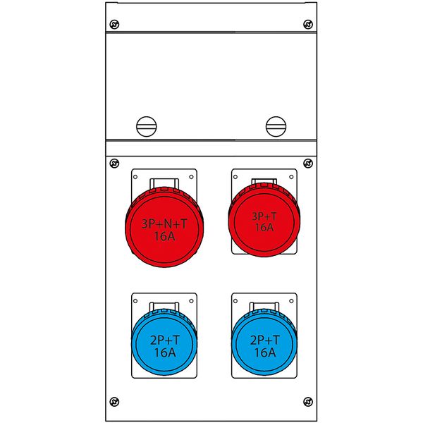 SWITCH DISCONNECTOR 20A 2P IP66 image 2