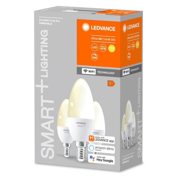 SMART+ WiFi Candle Dimmable 40 4.9 W/2700 K E14 image 9