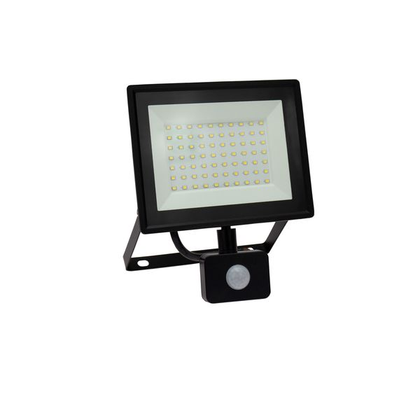 NOCTIS LUX 3 FLOODLIGHT 50W WW 230V IP44 180x215x53mm BLACK with PIR sensor image 10